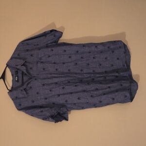 Star Wars - Darth Vader Print Blue/Grey Large Polo